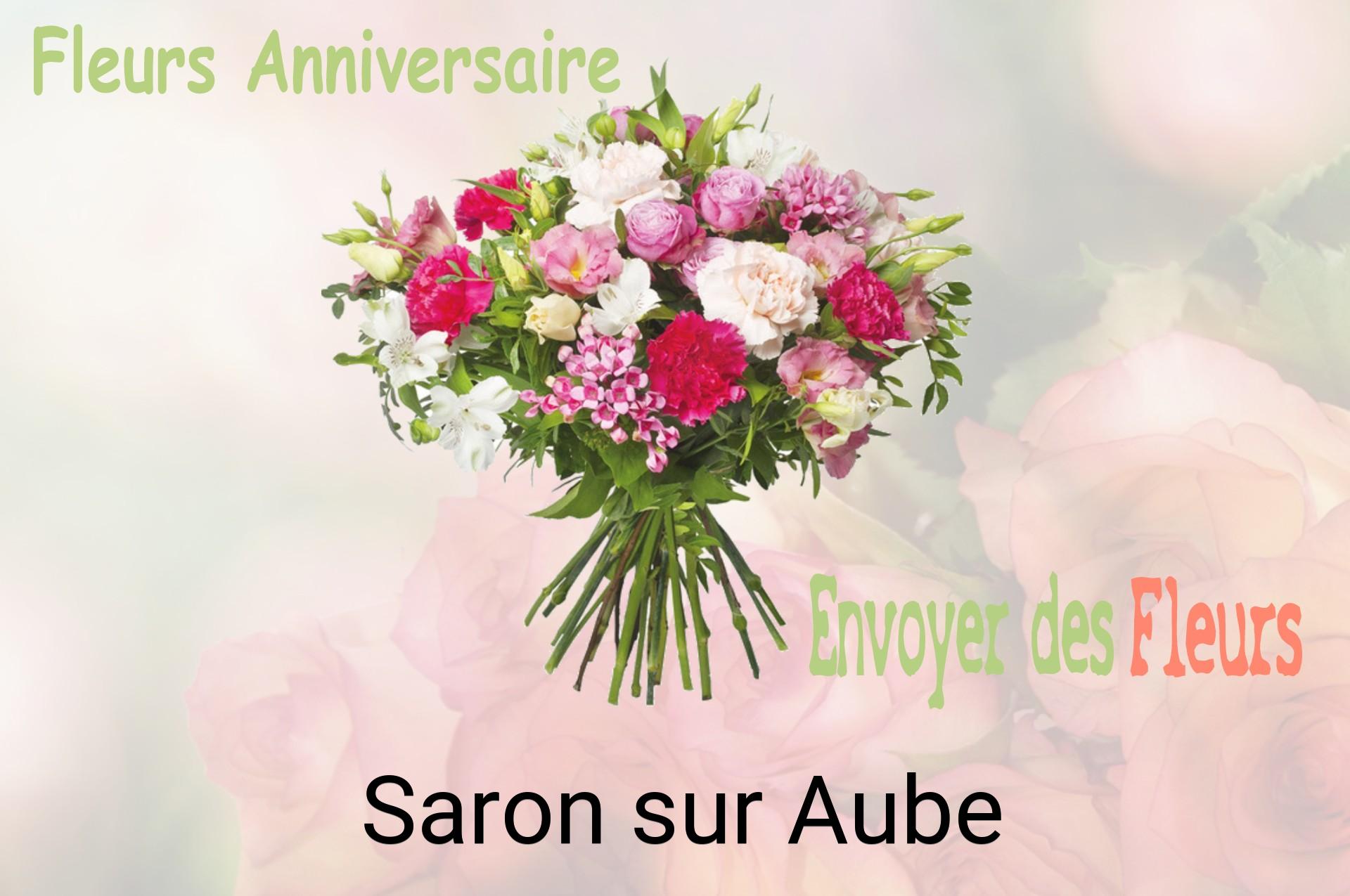 Bouquet de fleurs d’anniversaire livré à Saron-sur-Aube