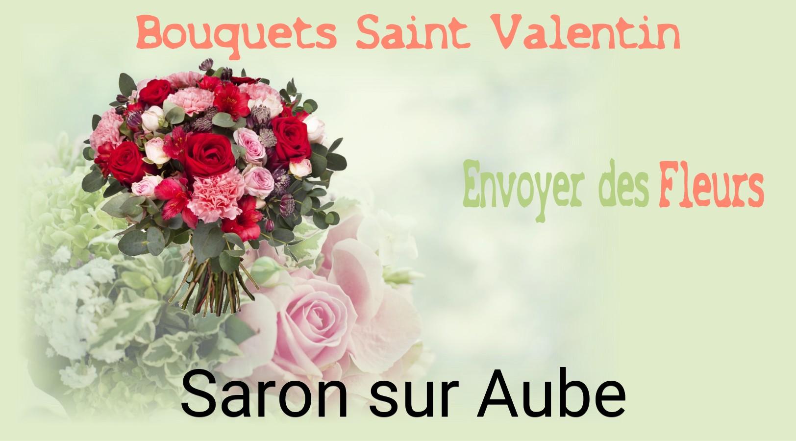 Roses de Saint-Valentin livrées à Saron-sur-Aube